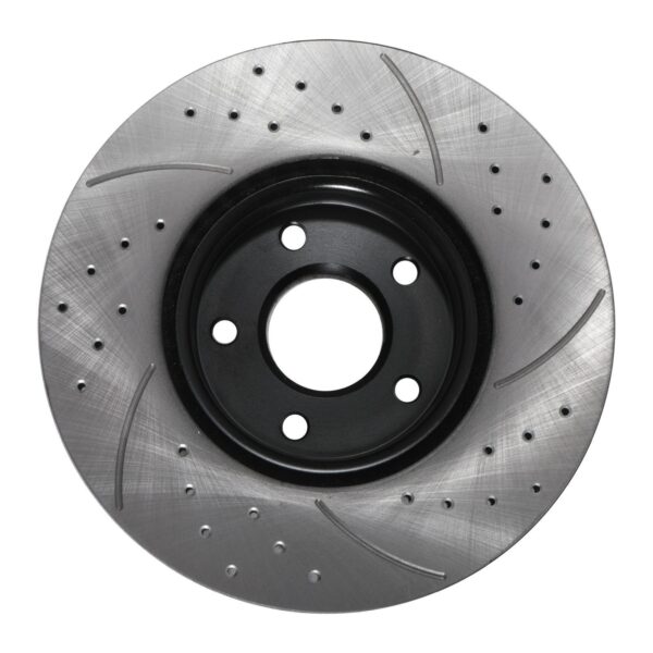 Front Drilled Grooved 300mm Brake Discs Range Rover Evoque & Discovery Sport 11+ - Image 8