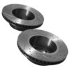 Front Drilled Grooved 297mm Brake Discs For Land Rover Discovery 2 L318 98-04 - Image 8