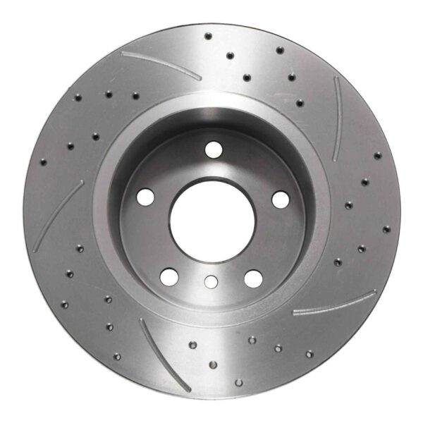 Front Drilled Grooved 297mm Brake Discs For Land Rover Discovery 2 L318 98-04 - Image 4