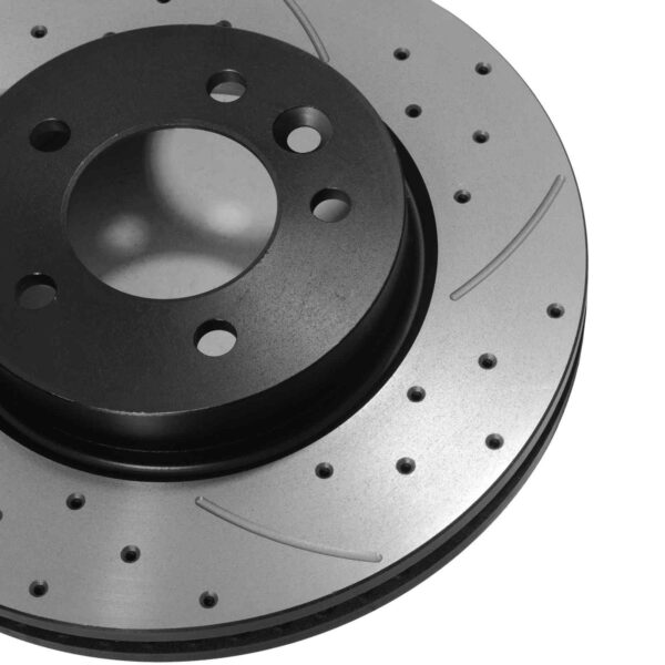 Front Vented 317mm Brake Discs For Land Rover Discovery 4 2.7TD L319 2009-2016 - Image 4