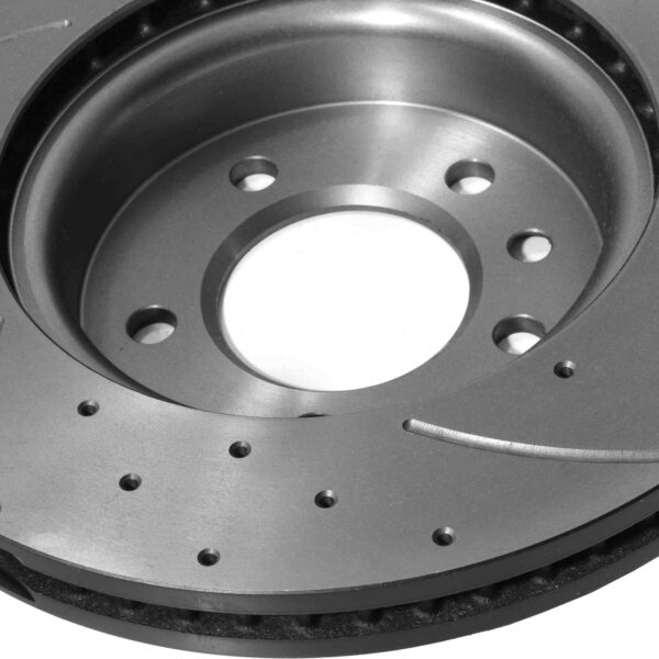 Front Vented 317mm Brake Discs For Land Rover Discovery 4 2.7TD L319 2009-2016 - Image 5