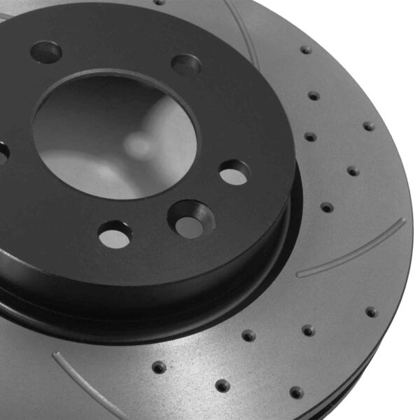 Front Vented 317mm Brake Discs For Land Rover Discovery 4 2.7TD L319 2009-2016 - Image 6