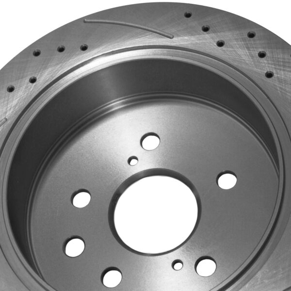 Rear Drilled Grooved 291mm Brake Discs For Lexus IS220 D IS250 AWD 300H 2005+ - Image 6