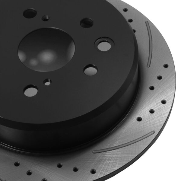 Rear Drilled Grooved 291mm Brake Discs For Lexus IS220 D IS250 AWD 300H 2005+ - Image 3