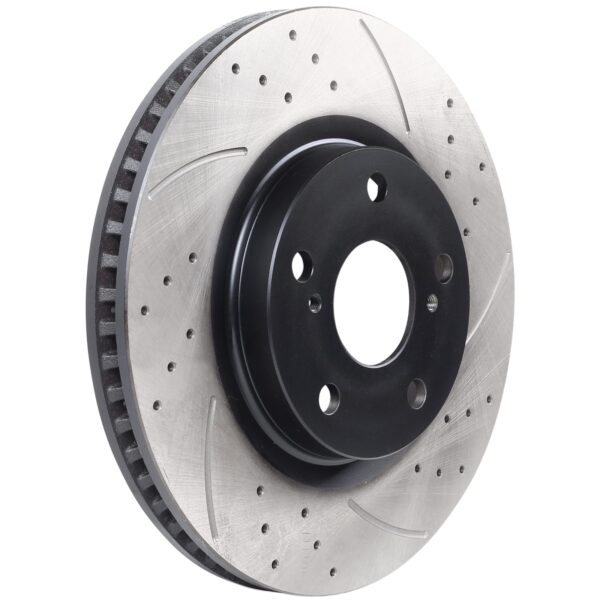 Front Drilled Grooved 296mm Brake Discs For Lexus Is220 Is250 220 D Is300H 05-13 - Image 3