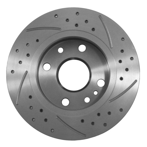 Rear Drilled Grooved Brake Discs 231mm - Mazda MX5 Mk1 90-98 - Image 6