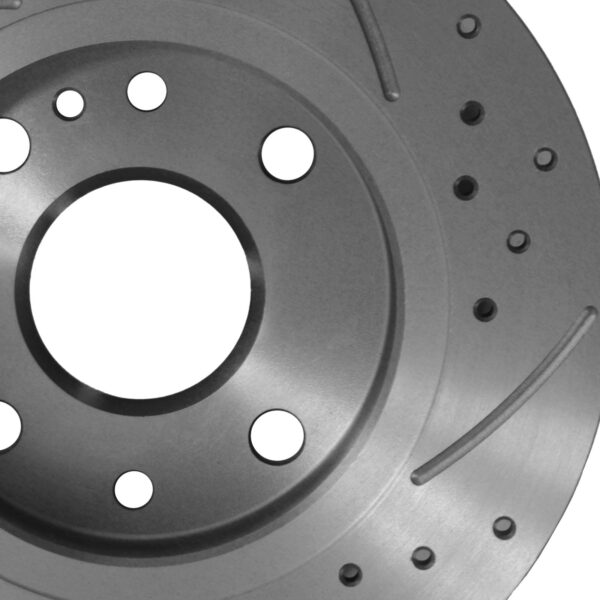 Rear Drilled Grooved Brake Discs 231mm - Mazda MX5 Mk1 90-98 - Image 8