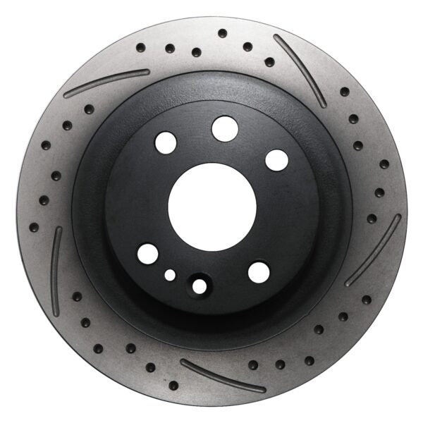 Rear Drilled Grooved 250mm Brake Discs For Mazda 323 Mx5 Mx-5 Mk1 Mk2 1.6 1.8 - Image 2