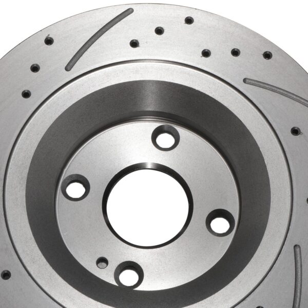 Rear Drilled Grooved 276mm Brake Discs For Mazda Mx5 Nb Mk2 1.8 16V Vt Sport 98+ - Image 3