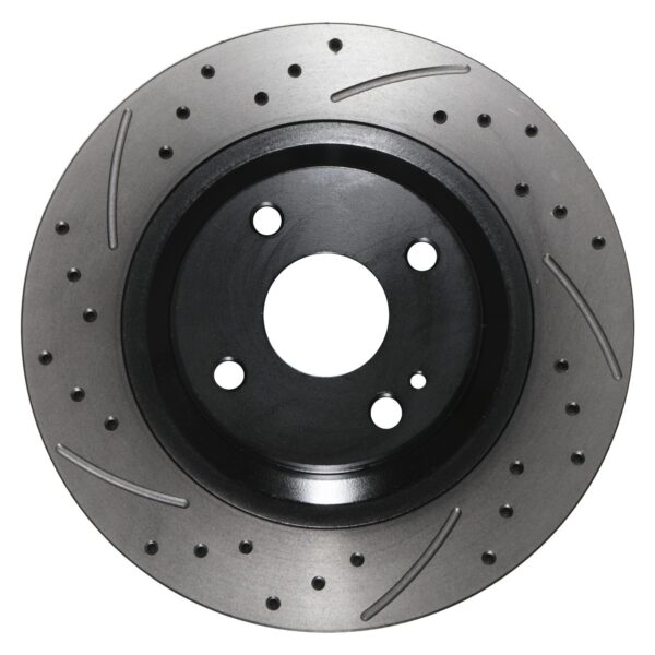 Rear Drilled Grooved 276mm Brake Discs For Mazda Mx5 Nb Mk2 1.8 16V Vt Sport 98+ - Image 2