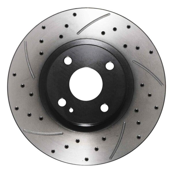 Front Drilled Grooved 270mm Brake Discs For Mazda MX-5 Mk2 Mk2.5 NB 1.6 1.8 98-05 - Image 2