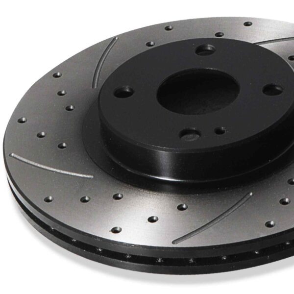 Front Drilled Grooved 270mm Brake Discs For Mazda MX-5 Mk2 Mk2.5 NB 1.6 1.8 98-05 - Image 3