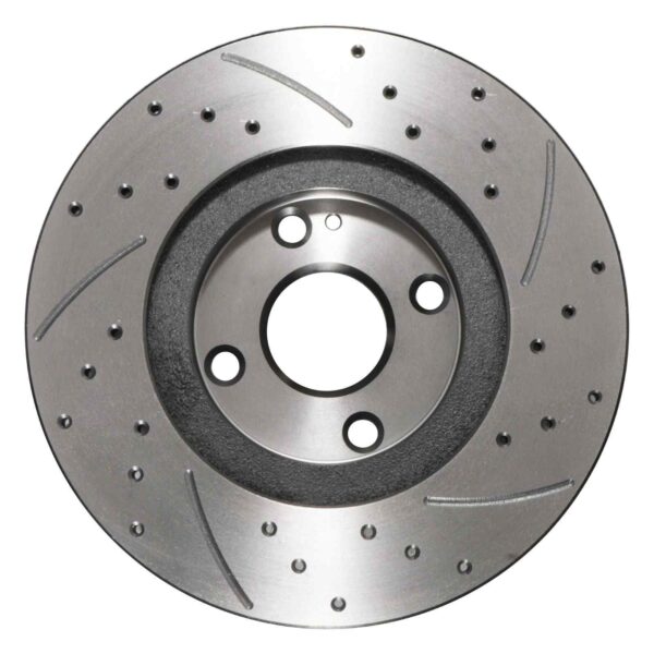 Front Drilled Grooved 270mm Brake Discs For Mazda MX-5 Mk2 Mk2.5 NB 1.6 1.8 98-05 - Image 4