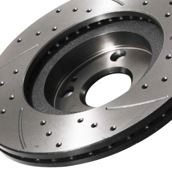 Front Drilled Grooved 270mm Brake Discs For Mazda MX-5 Mk2 Mk2.5 NB 1.6 1.8 98-05 - Image 6