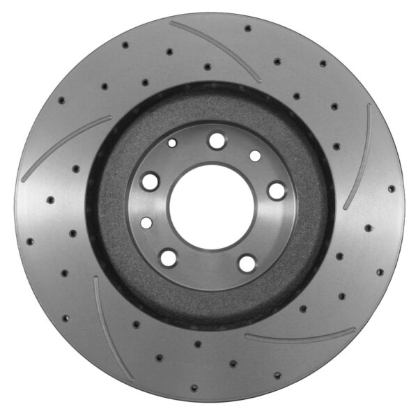 Front Drilled Grooved 321mm Brake Discs For Mazda Rx8 Rx-8 1.3 231 192 2003-2012 - Image 4