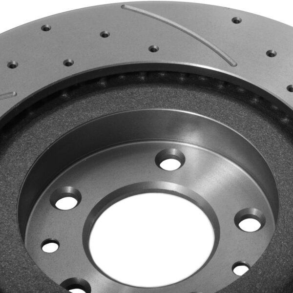 Front Drilled Grooved 321mm Brake Discs For Mazda Rx8 Rx-8 1.3 231 192 2003-2012 - Image 6