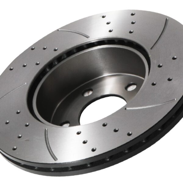 Front Drilled Grooved Vented 295mm Brake Discs For Mercedes Benz W205 C180 15+ - Image 5