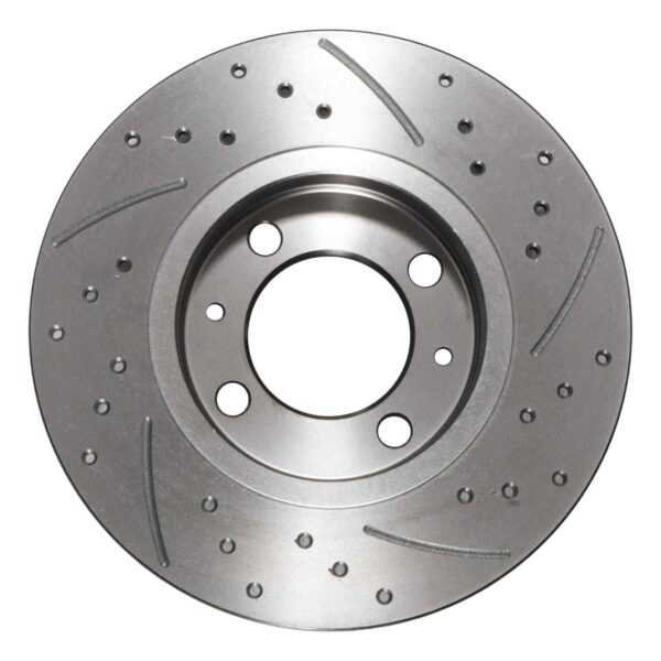 Rear Drilled Grooved 240mm Brake Discs For MG F MG TF 1.6 1.8 95+ - Image 8