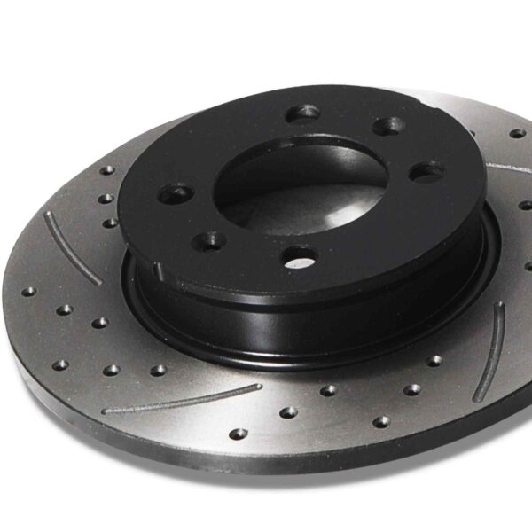 Rear Drilled Grooved 240mm Brake Discs For MG F MG TF 1.6 1.8 95+ - Image 7