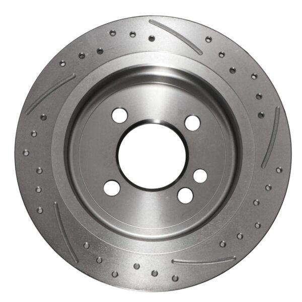 Rear Drilled Grooved 259mm Brake Discs For Mini R50 R52 R53 R56 One D 1.4 1.6 - Image 5