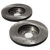 Front Drilled Grooved 280mm Brake Discs For Mini R55 R56 R57 R58 R59 2008-2015 - Image 2