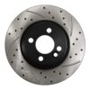 Front Drilled Grooved 280mm Brake Discs For Mini R55 R56 R57 R58 R59 2008-2015 - Image 3