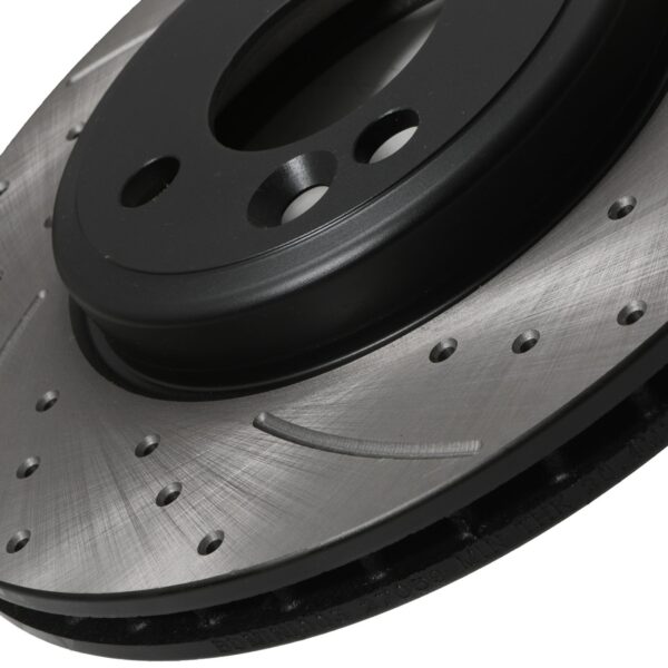 Front Drilled Grooved 280mm Brake Discs For Mini R56 R58 Cooper Sd D One 1.6 08-15 - Image 7