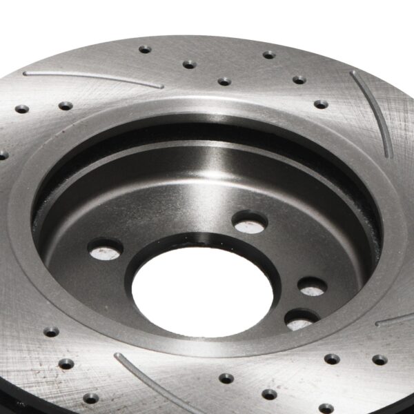 Front Drilled Grooved 276mm Brake Discs Pair For Mini One Cooper S R50 R52 R53 - Image 8