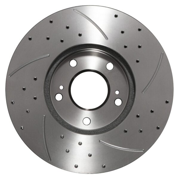 Front Drilled Grooved 295mm Brake Discs For Nissan Skyline R33 2.5 Gtst 93-98 - Image 3