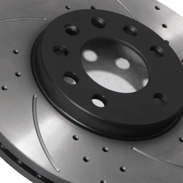 Front Drilled Grooved 288mm Brake Discs For Vauxhall Vx220 2.0 2.2 Vxr 00-05 - Image 7