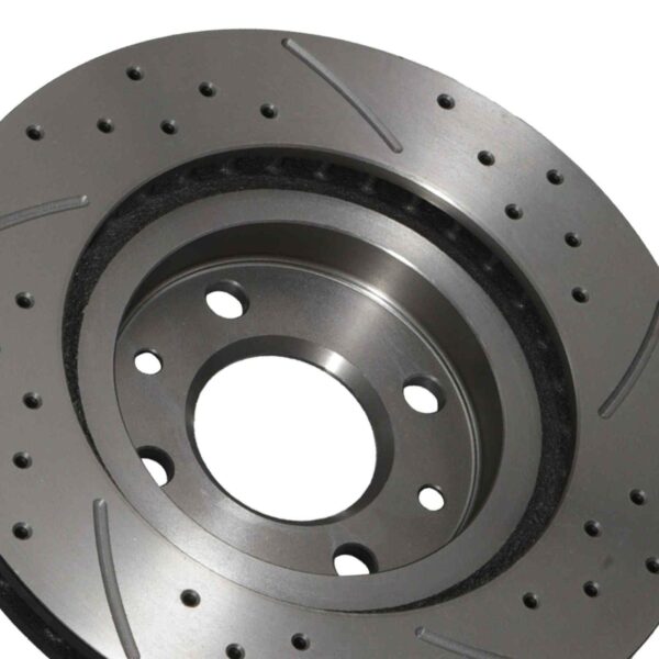 Front Vented 278mm Brake Discs Ford Fiesta MK7 ST180 2013-2017 - Image 7