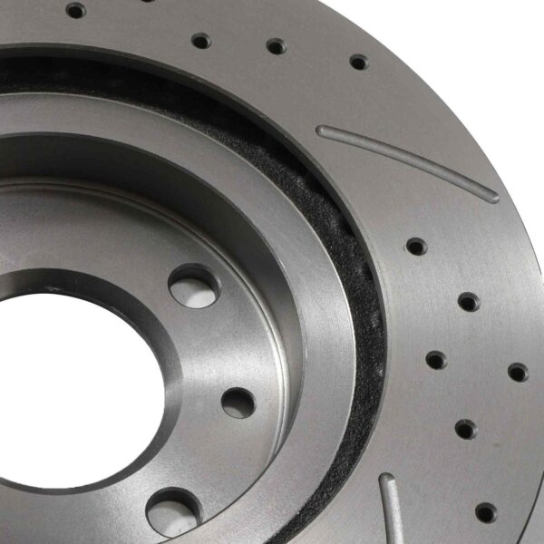 Front Vented 278mm Brake Discs Ford Fiesta MK7 ST180 2013-2017 - Image 8