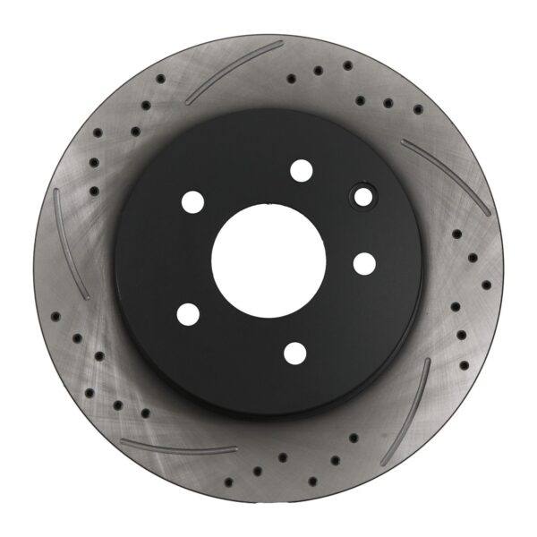 Rear Drilled Grooved 292mm Brake Discs For Renault Koleos HY DCI 4X4 2008+ - Image 2