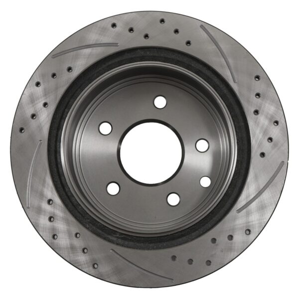 Rear Drilled Grooved 292mm Brake Discs For Renault Koleos HY DCI 4X4 2008+ - Image 5