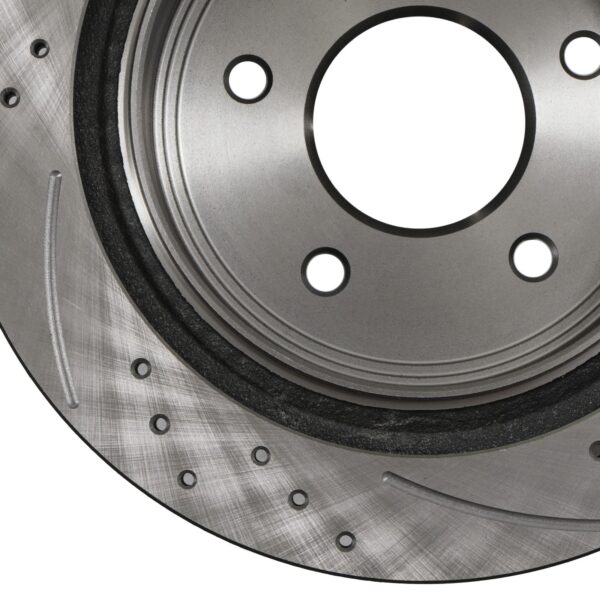 Rear Drilled Grooved 292mm Brake Discs For Renault Koleos HY DCI 4X4 2008+ - Image 6