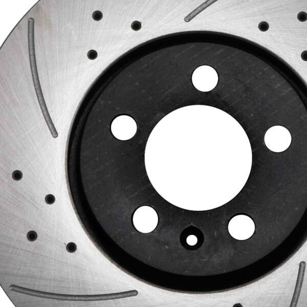 Front Drilled Grooved 288mm Brake Discs For Volkswagen VW Golf Mk4 Polo 6R 97+ - Image 3