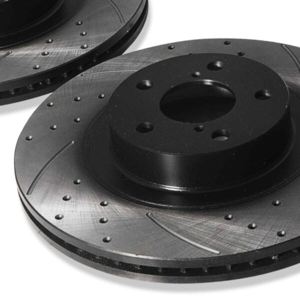 Front Drilled Grooved 294mm Brake Discs For Toyota GT86 Subaru BRZ 2.0 12+ - Image 5