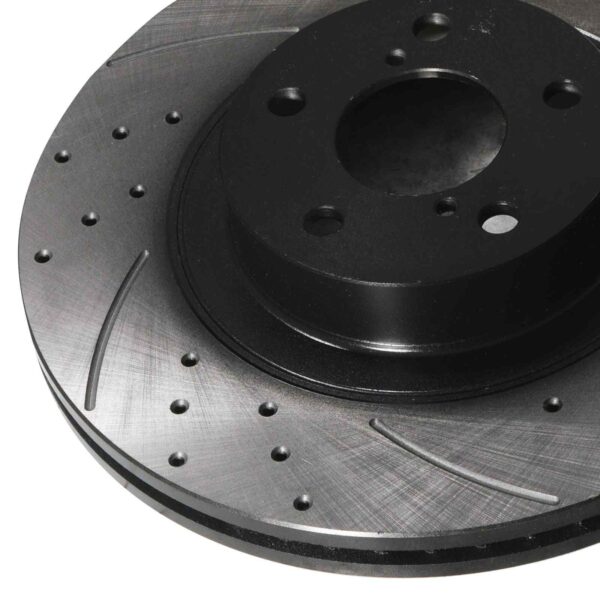 Front Drilled Grooved 294mm Brake Discs For Toyota GT86 Subaru BRZ 2.0 12+ - Image 3