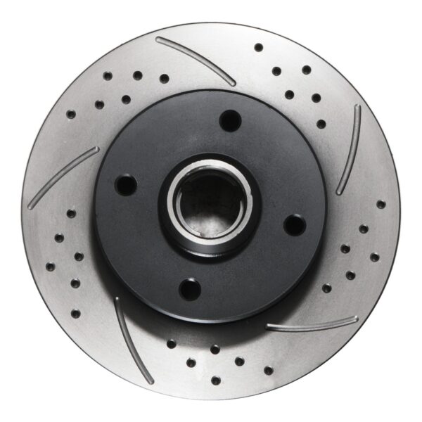 Rear Grooved Drilled 226mm Brake Discs For VW Golf Mk3 Polo 1.6 1.8 1.9 TDI GTI - Image 2