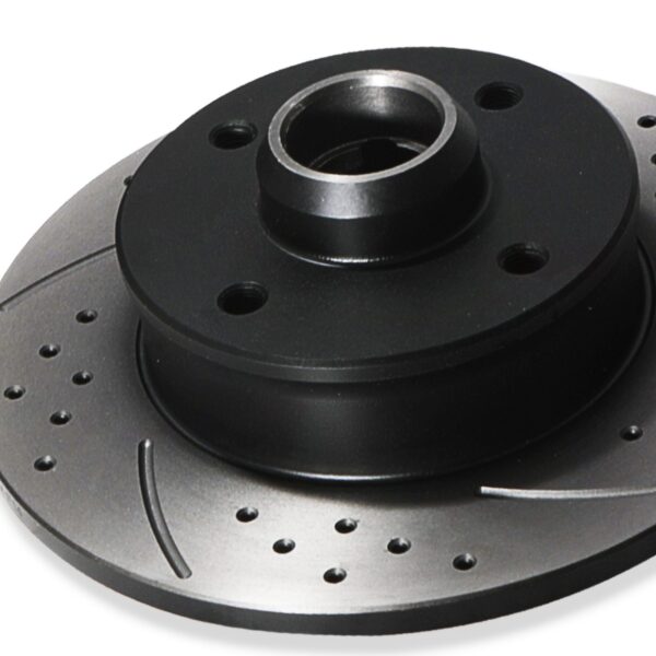 Rear Grooved Drilled 226mm Brake Discs For VW Golf Mk3 Polo 1.6 1.8 1.9 TDI GTI - Image 4