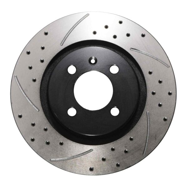 Front Drilled Grooved 294mm Brake Discs For Volkswagen VW Golf Mk2 Passat Corrado 88-96 - Image 2