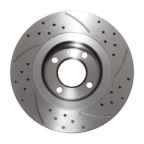 Front Drilled Grooved 294mm Brake Discs For Volkswagen VW Golf Mk2 Passat Corrado 88-96 - Image 8