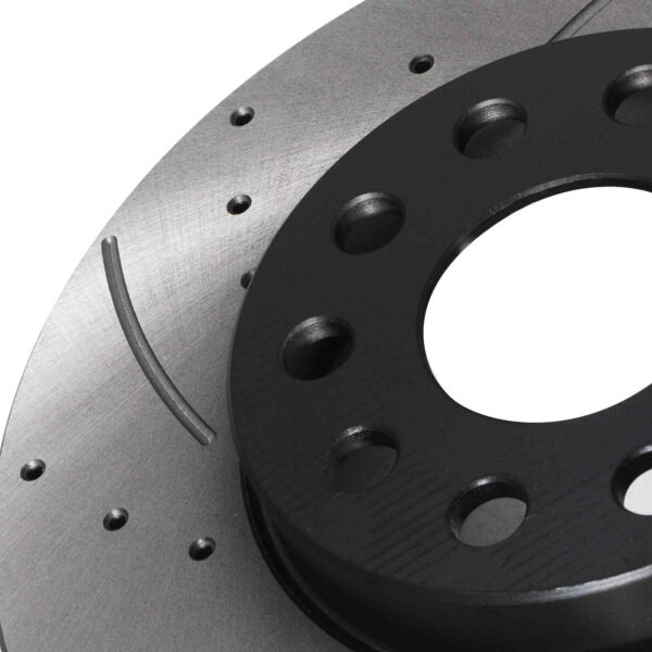 Front Drilled Grooved 288mm Brake Discs For Skoda Octavia 5E 12-19 - Image 5