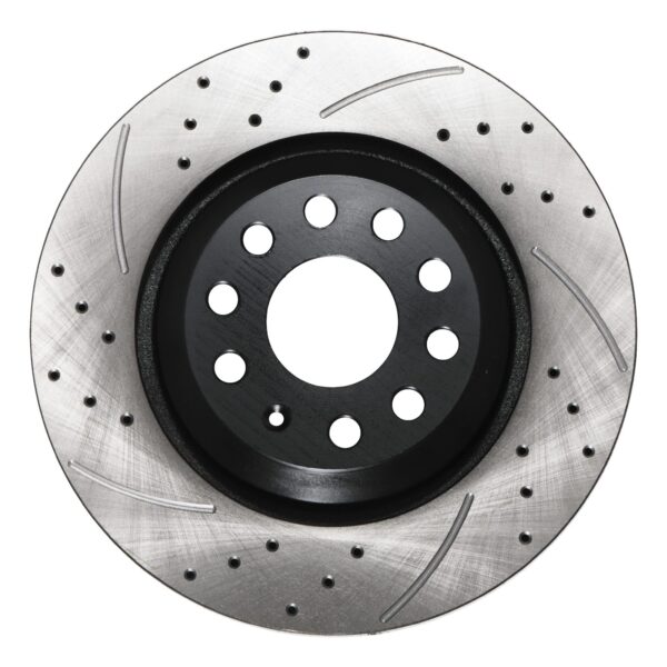 Rear Drilled Grooved 310mm Brake Discs For Audi Tt 2.0 Tts TDI TFSI Quattro 14+ - Image 6