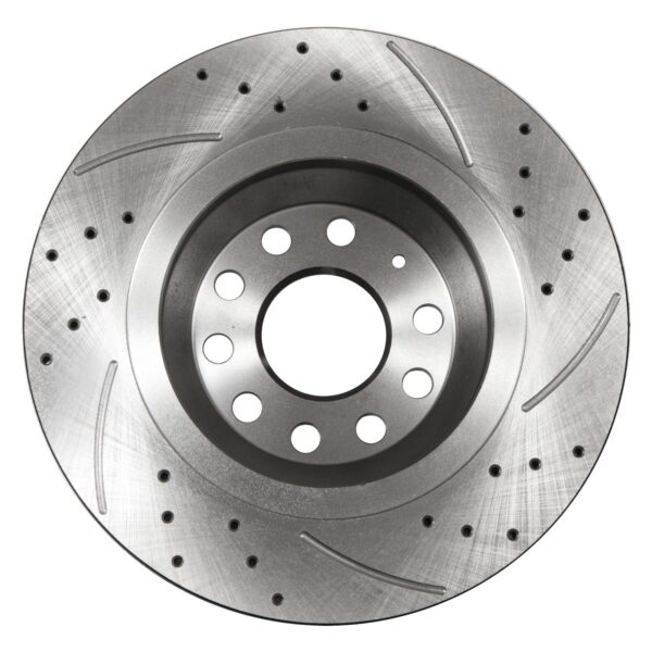 Rear Drilled Grooved 310mm Brake Discs For Audi A3 S3 3.2 Quattro 2.0 TDI TFSI - Image 8