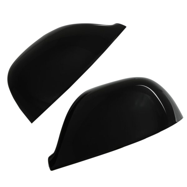 Volkswagen VW Transporter T5 03-15 Gloss Black Wing Mirror Covers - Image 2