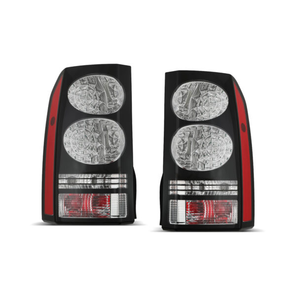 Land Rover Discovery 4 L319 09-16 Red LED Tail Light Assembly Pair