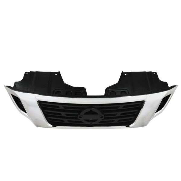 Nissan Navara D23 NP300 15-20 Black / Chrome Grille - Image 4