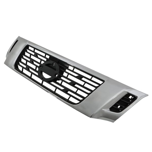 Nissan Navara D23 NP300 15-20 Black / Chrome Grille - Image 5