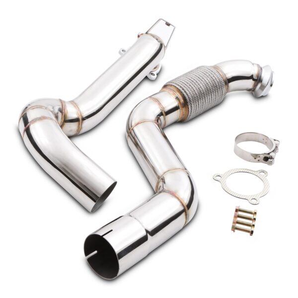 3" Exhaust Decat Downpipe - Mercedes A Class W176 A180 - A250 13-18 - Image 2